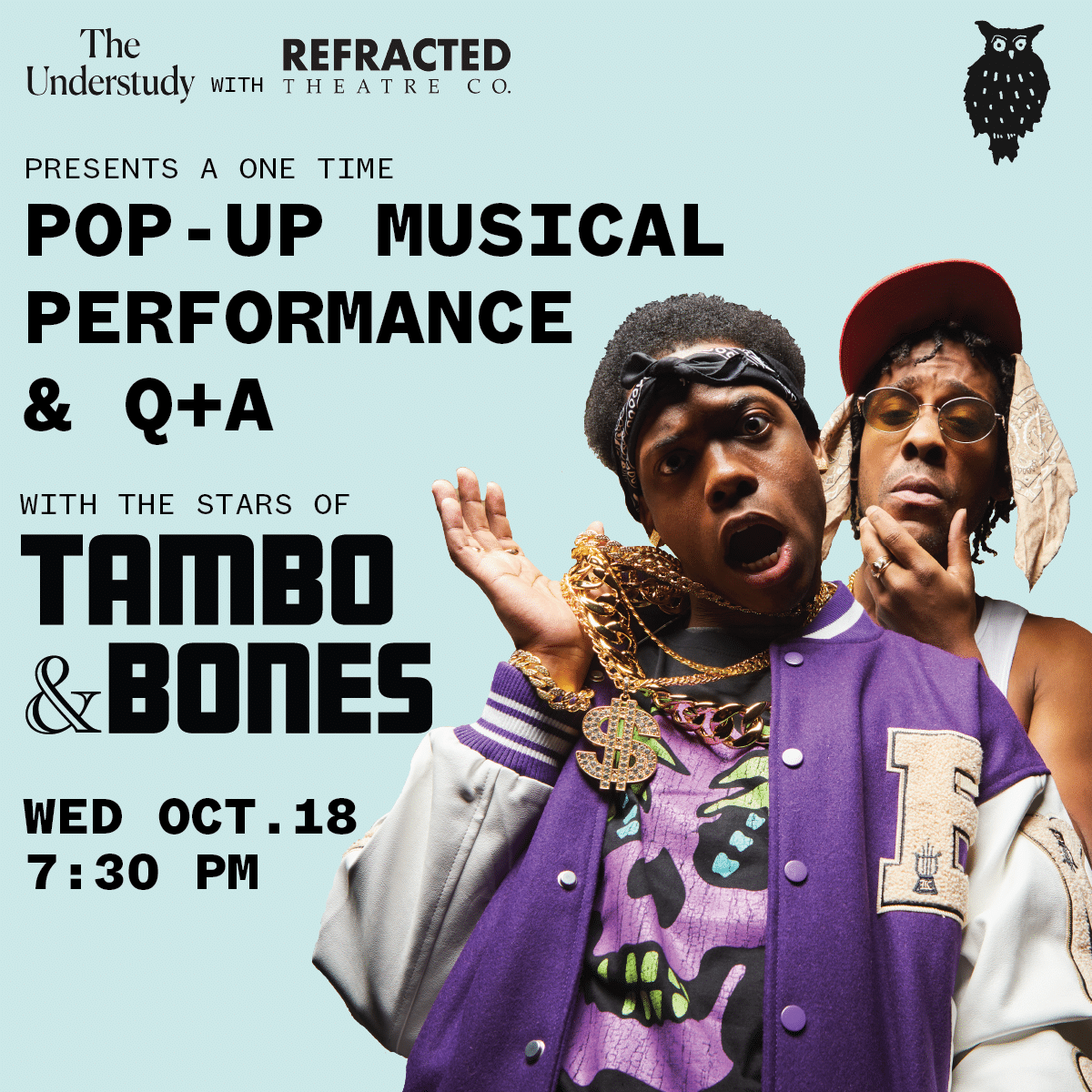 Tambo & Bones POP-UP Performance @ The Understudy