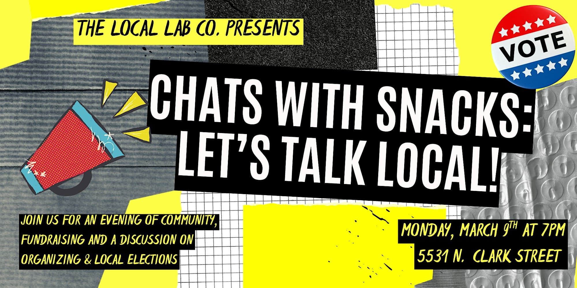 Snacks with Chats: Let’s Talk Local!