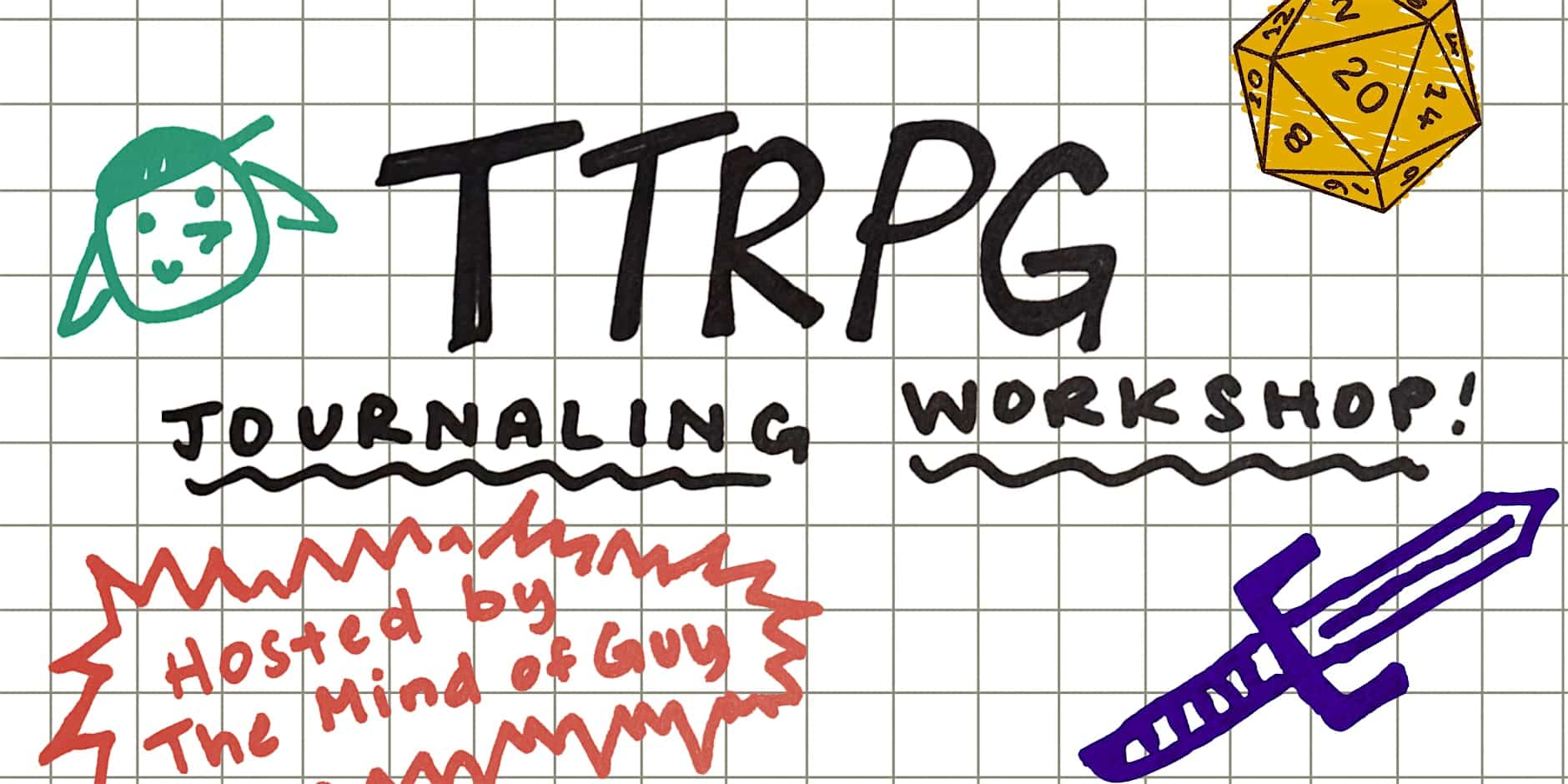 TTRPG Journaling Workshop w/ The Mind of Guy